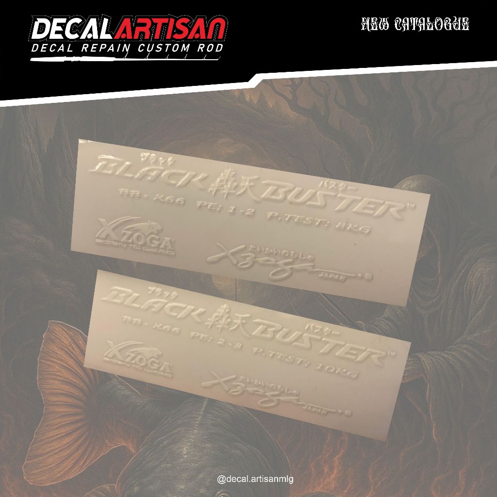 DRY DECAL JORAN REBUILD XZOGA BLACKBUSTER