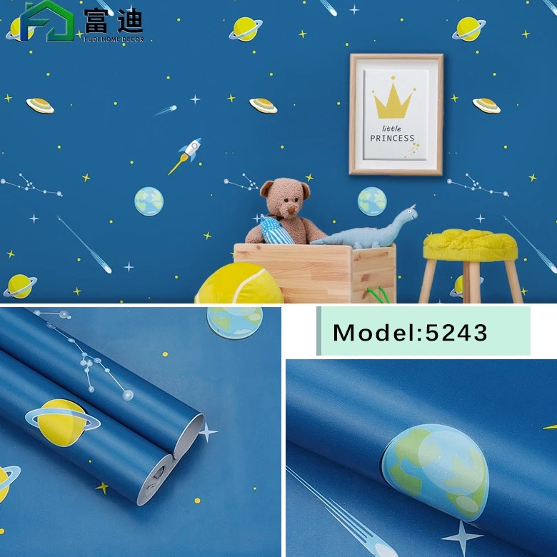 Wallpaper Dinding Planet Wallpaper Stiker Terbaru Mewah dan tebal