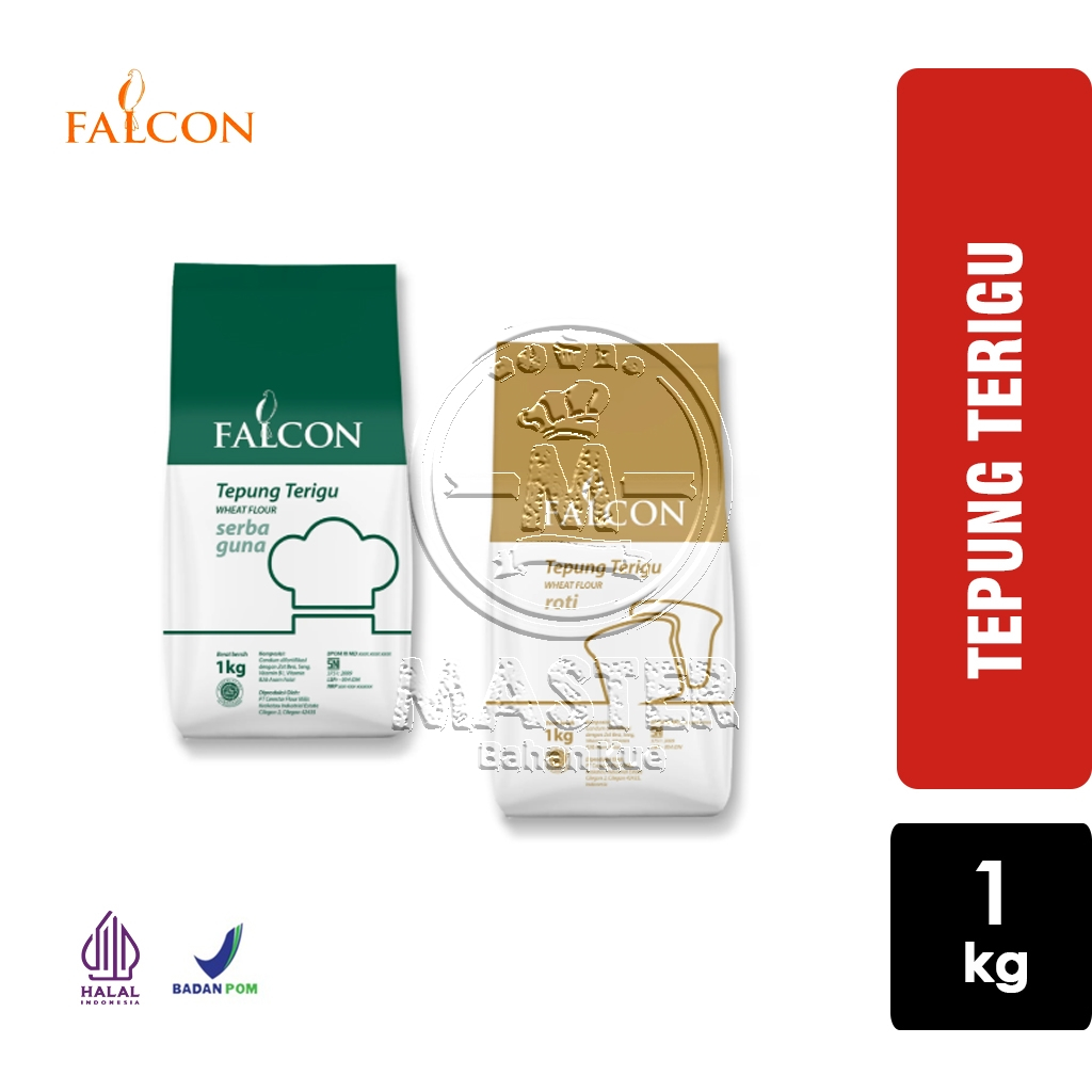 

Tepung Terigu FALCON Wheat Flour Premium [1 Kg]