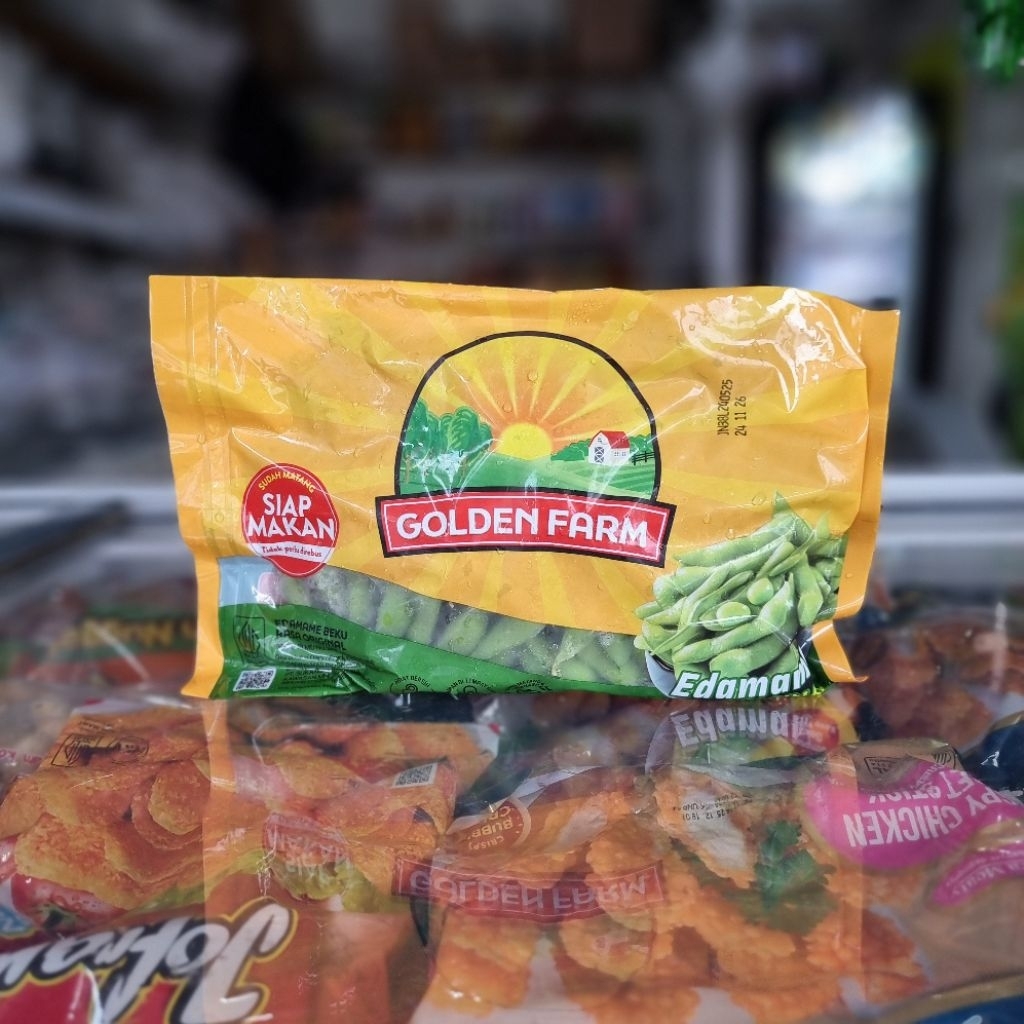 

Golden Farm Kacang Edamame Edam 450g