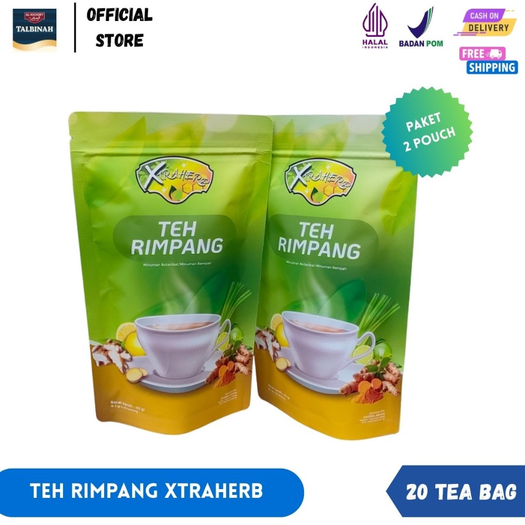 

Paket 2 PCS Teh Rimpang Ala JSR | Xtraherb Teh Rimpang | Teh Detox Herbal | Untuk Program Diet Sehat