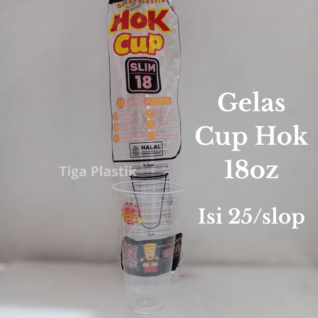 Cup Gelas Hok 18oz