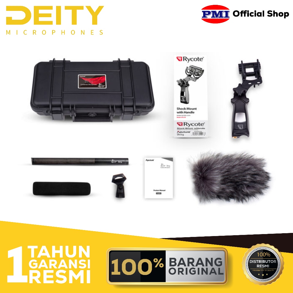 Aputure Deity Kit, Condenser Shotgun Camcorder Broadcast Microphone DEITY MIC