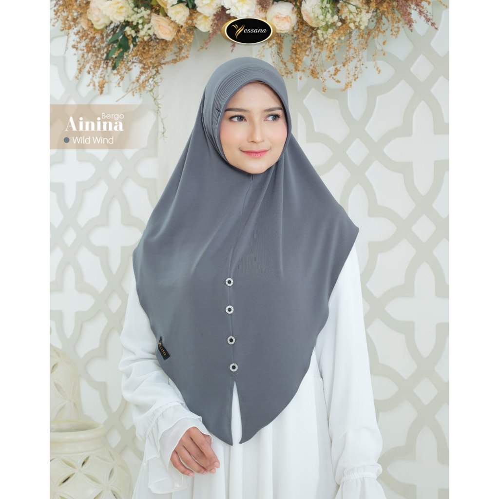 Bergo Daily Jersey Hijab Instan Bergo Ainina Yessana