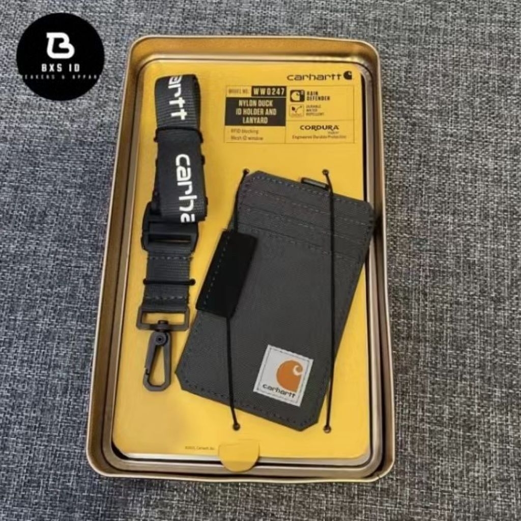 

Lanyard Carhartt Canvas Nylon Grey / Abu abu