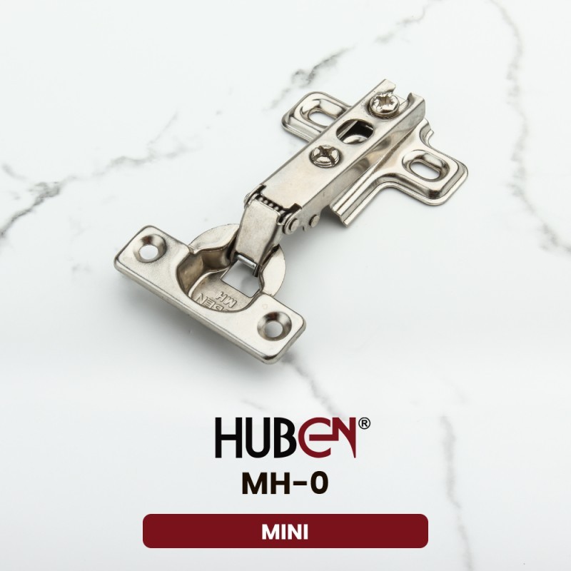 ( 2 Pcs ) Engsel Lurus Pintu Lemari Kecil / Engsel Sendok Mini 26mm Huben MH / Engsel Sendok Lurus