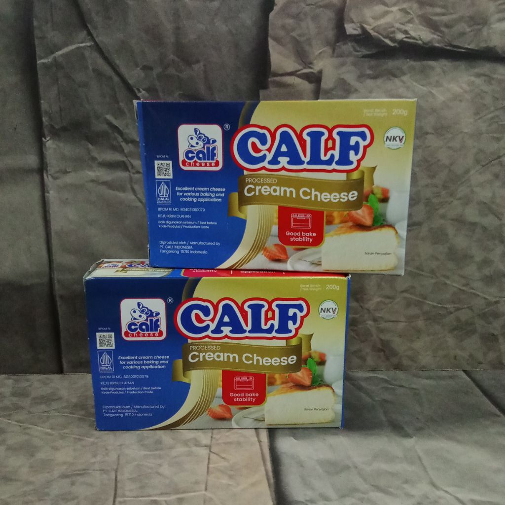 

CALF PROCESSED CREAM CHEESE 200 GR