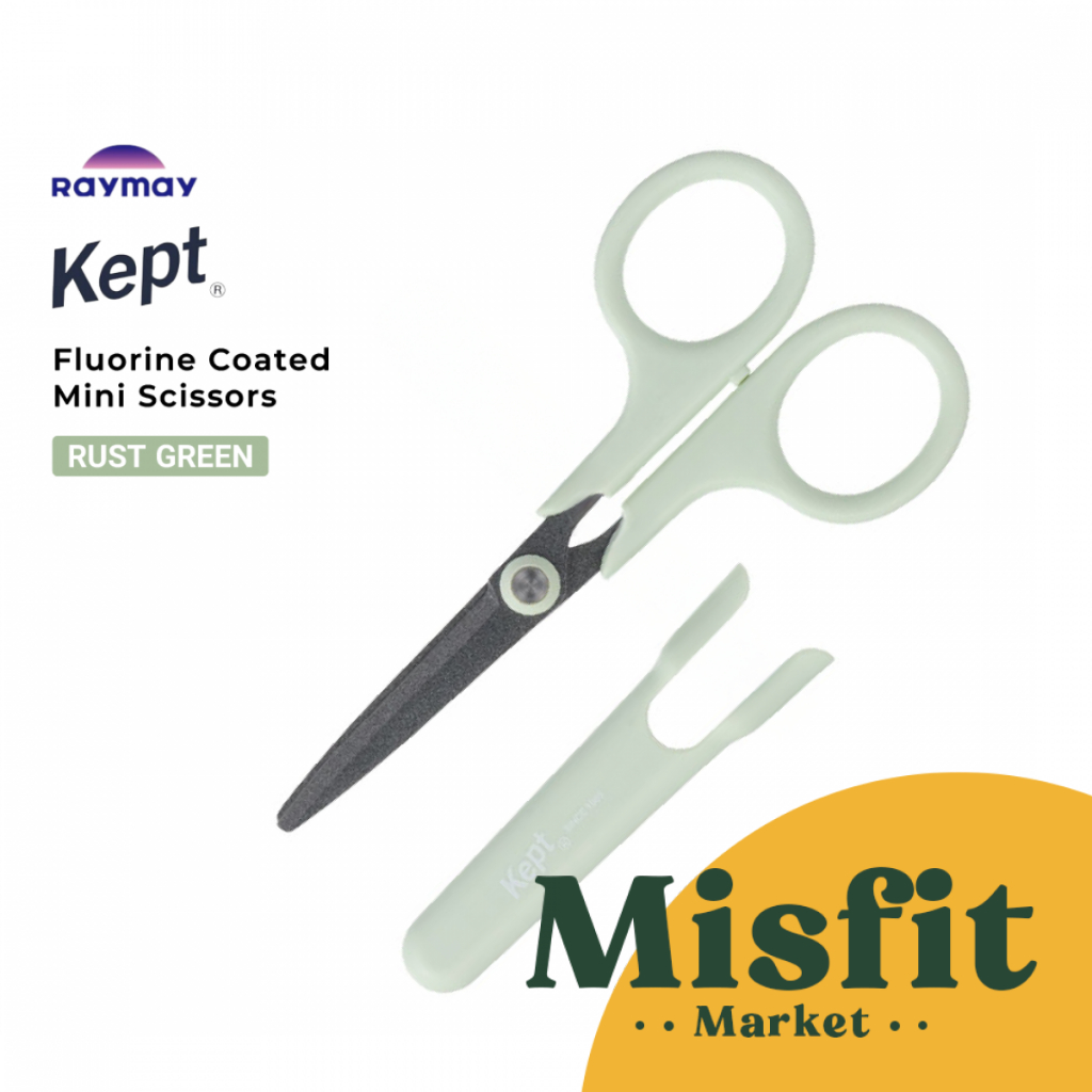 

Raymay Kept Fluorine Coated Mini Scissors Gunting Anti Lengket Karat Non Stick