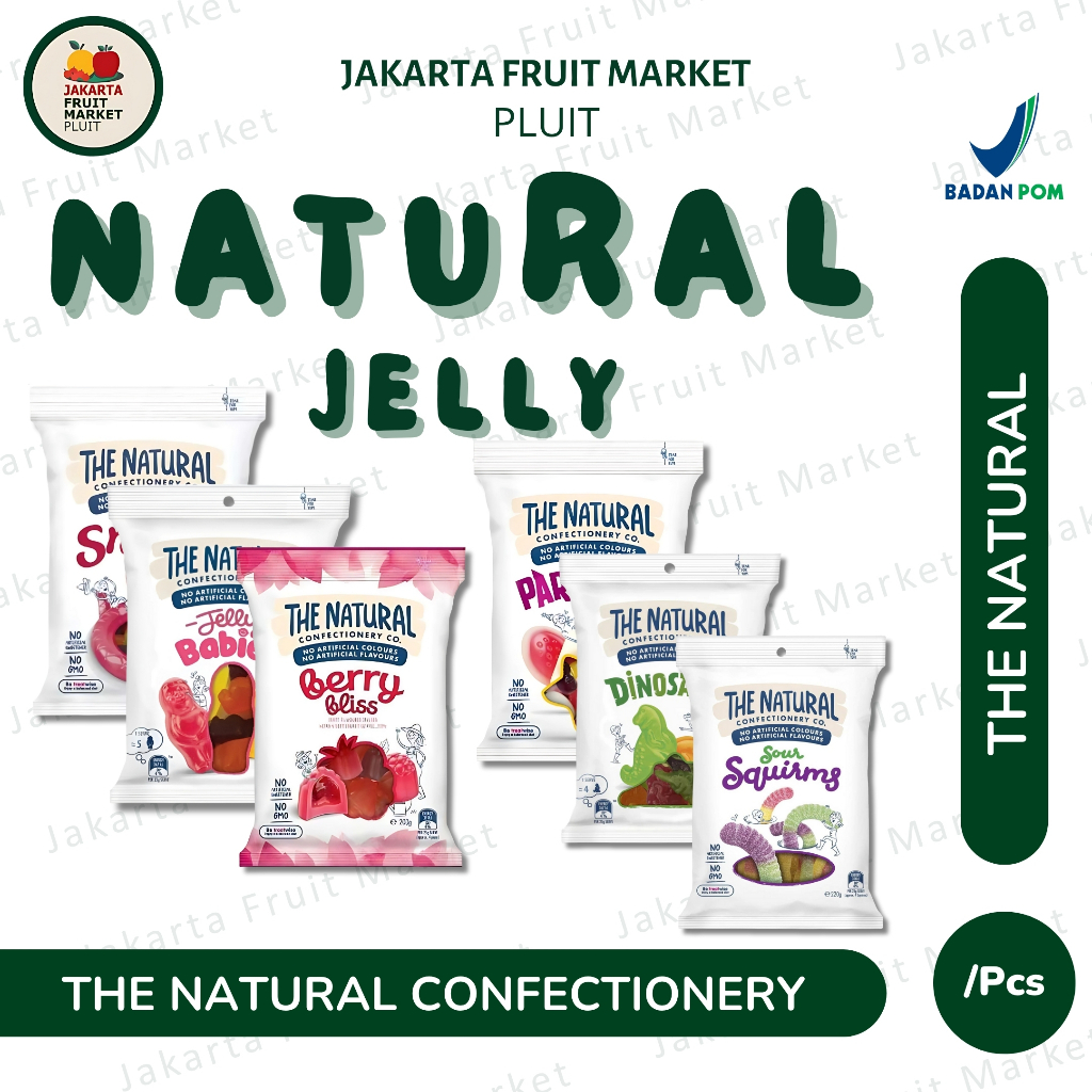 

JELLY THE NATURAL CONFECTIONERY - JELLY