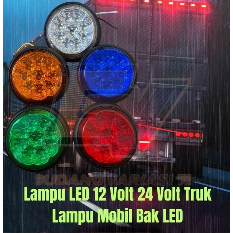 Lampu LED 12 Volt Dan 24 Volt Truk Lampu Mobil Bak LED