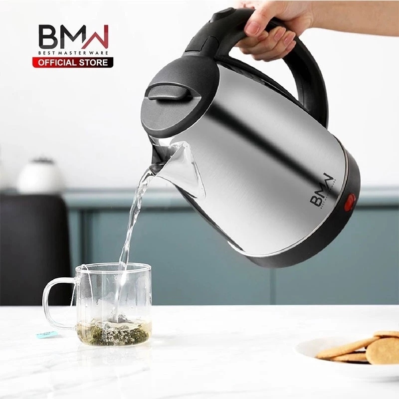 HOT PRODUCT TEKO LISTRIK BMW STAINLESS UKURAN 2 LITER / TEKO LISTRIK