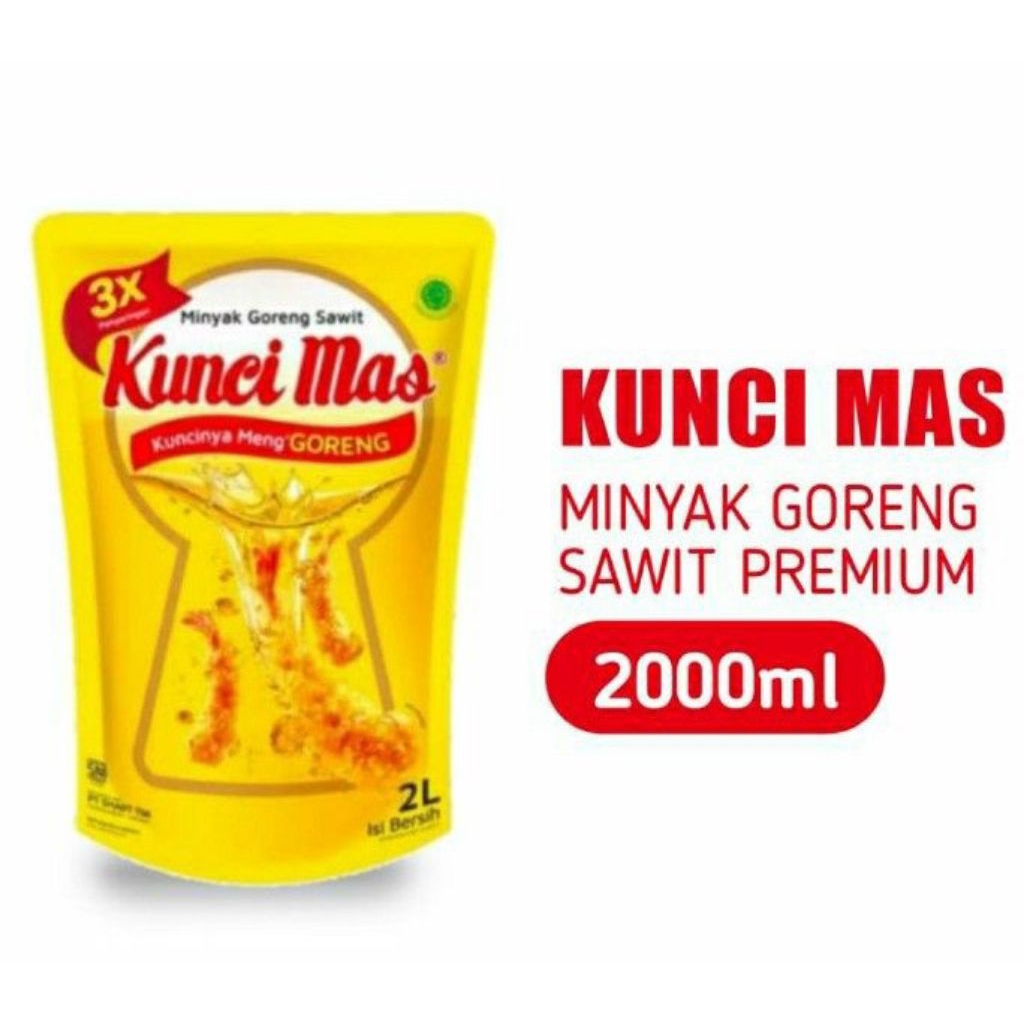 

Minyak Goreng Kunci Mas 2 Liter