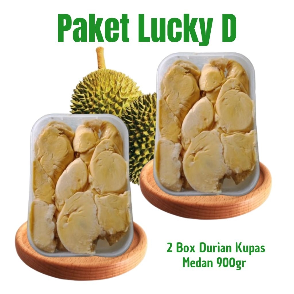

PAKET LUCKY D (promo durian)