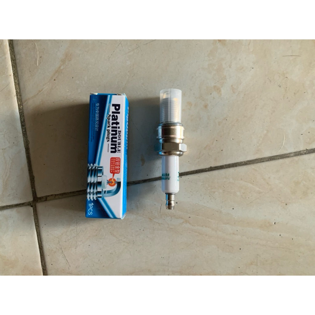 busi vespa spark plug 2 tak iridium NGK Platinum (pendek)