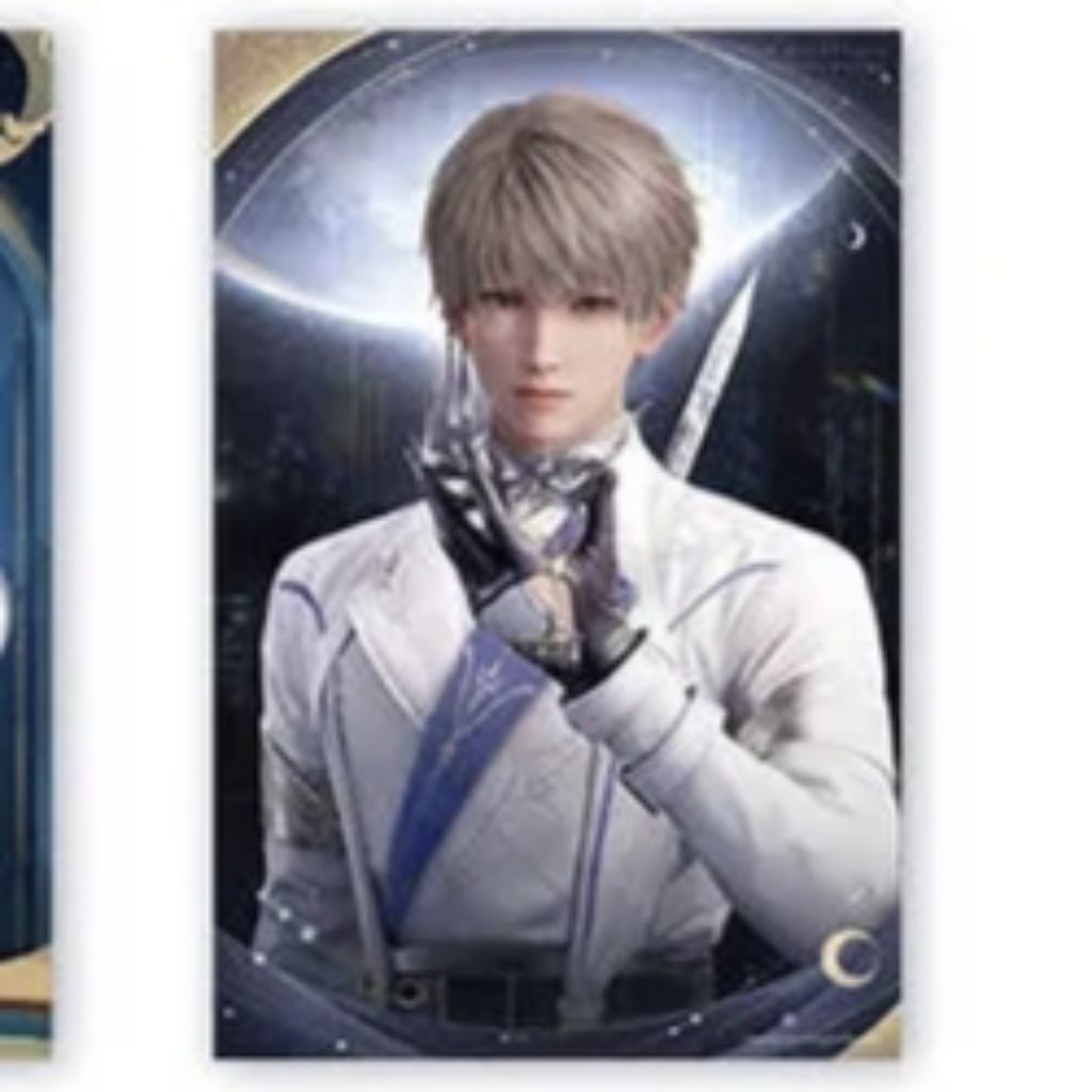

Official Bonus Merch Love and Deepspace Xavier Postcard lumiere Shen Xinghui