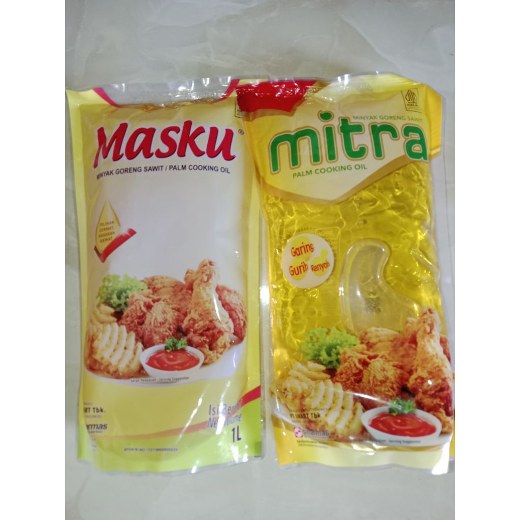 

Minyak Goreng 1 Liter Mitra & Masku