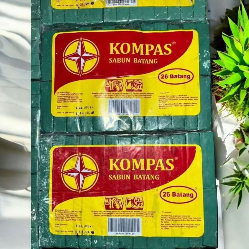 sabun batang kompas isi (1) Batang