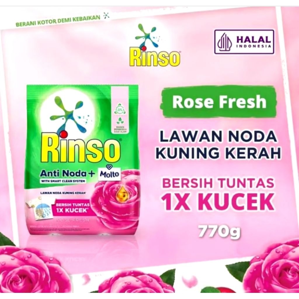 Rinso Detergen Bubuk 770gr