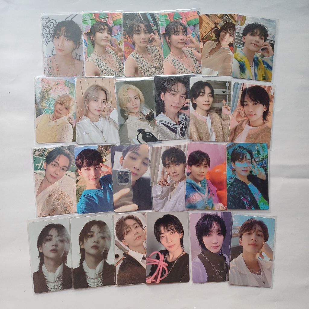 PHOTOCARD OFFICIAL JEONGHAN SEVENTEEN PASHMINA CARATLAND 2025 2024 WINE ATTACCA BUBBLE DREAM CARVER 