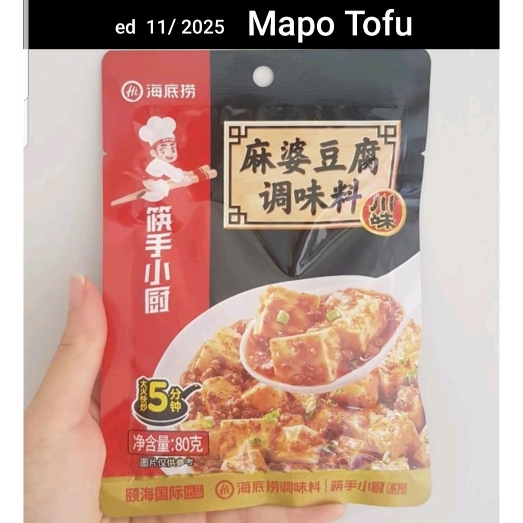 

Haidilao bumbu hotpot instan Mapo Tofu