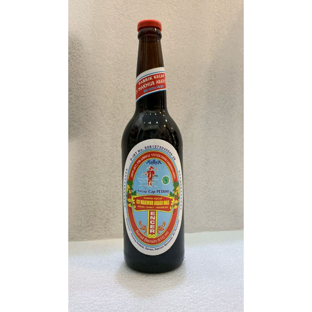 

Kecap asin / kecap encer / kecap manis / kecap kental Cap Petani