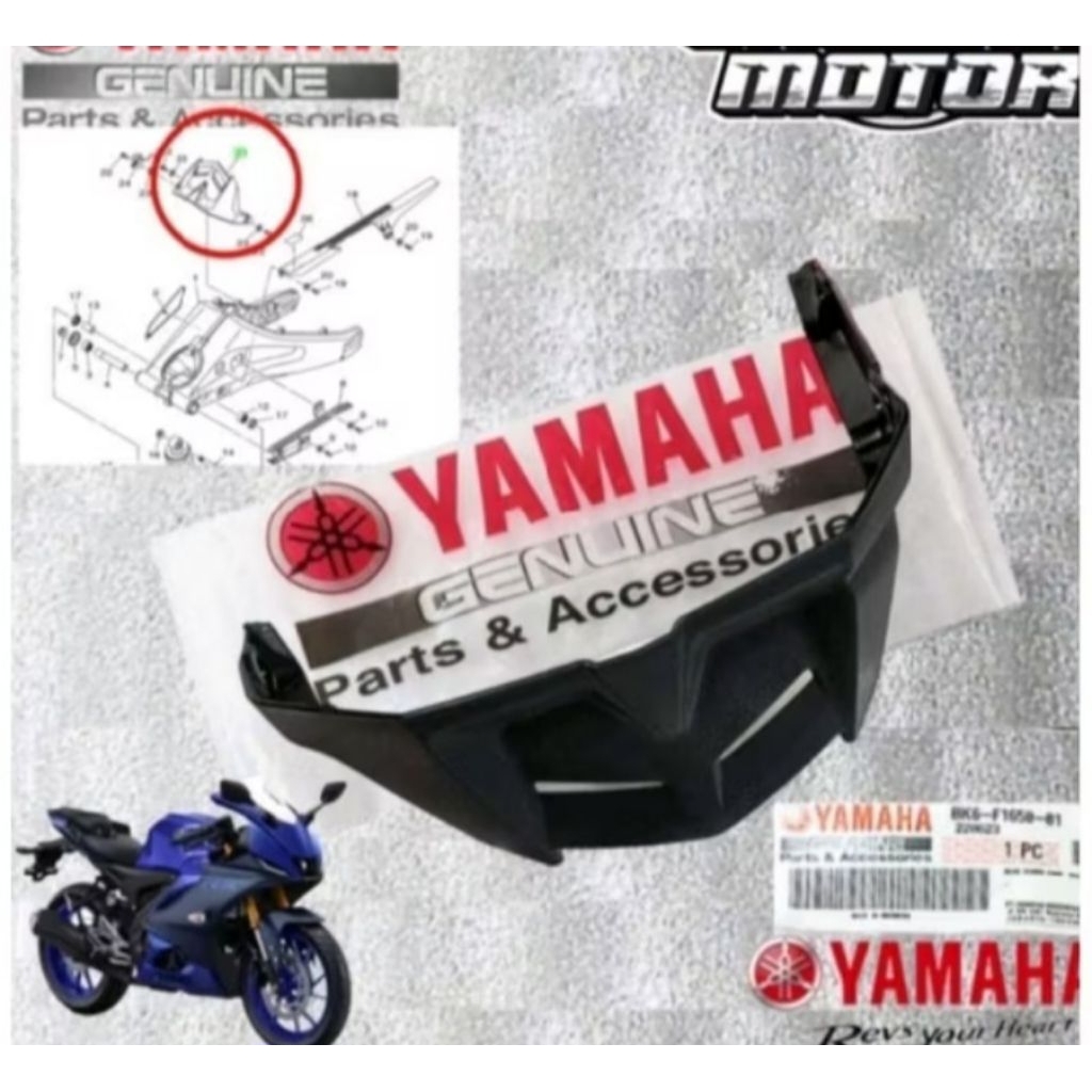 SPAKBOR KOLONG BELAKANG R15 VVA V3 ORI