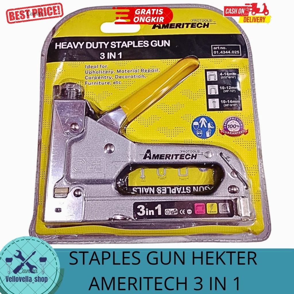 

Ameritech Staples gun 3 in 1 / gun tracker Staples ye tembak / necis tembak Ameritech 3 in 1
