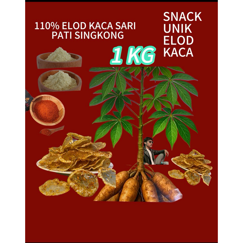 

kerupuk elod kaca makanan enak pedas #nyamandilidahnusantara