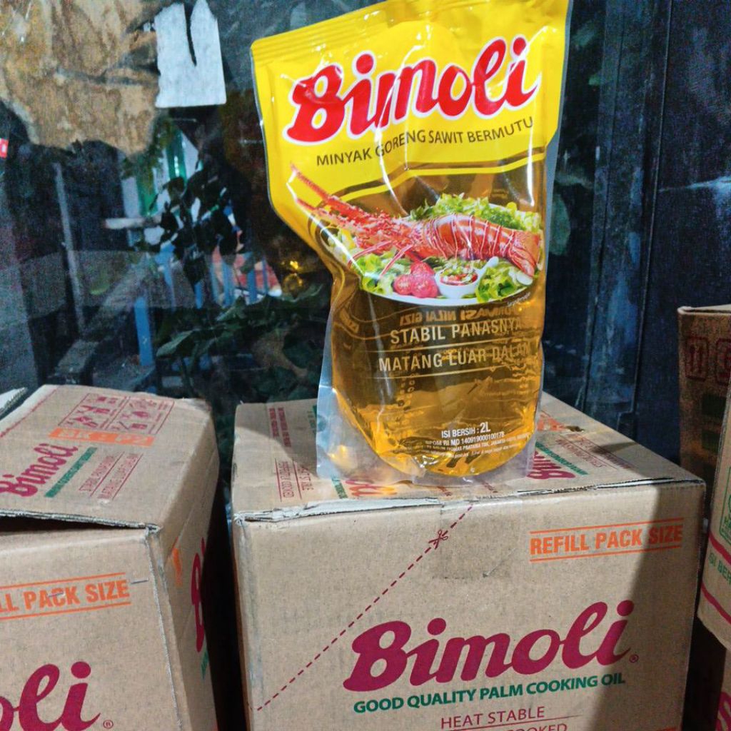 

BIMOLI minyak goreng 2L 6 pouch 1 dus