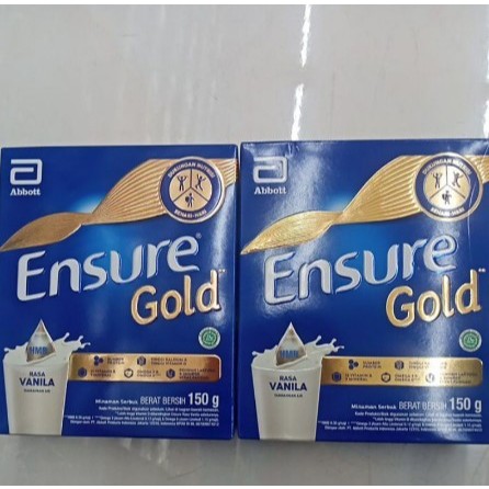 

2 BOX TERMURAH!!! Ensure Gold HMB Vanila 150 g - Nutrisi Dewasa Rendah Laktosa Halal Bpom