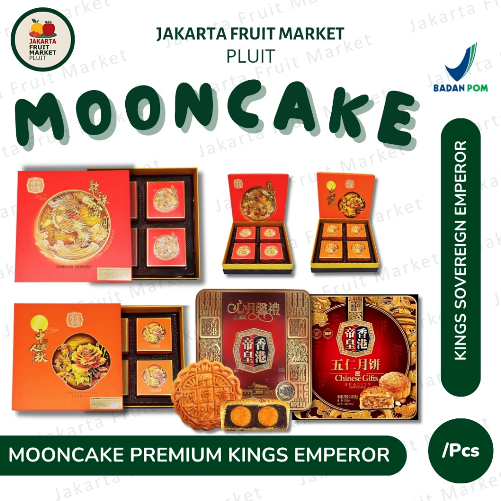 

KUE BULAN PREMIUM MOONCAKE KINGS SOVEREIGN EMPEROR VARIANT