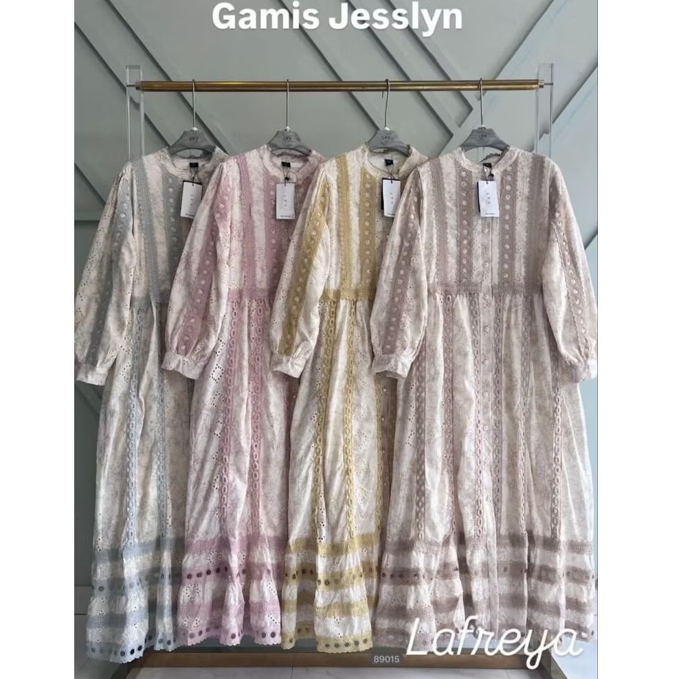 GAMIS LAFREYA DRESS/ ORI BY LAFREYA (LFY) / BRUKAT BANGKOK & BORDIR / BUSUI FRIENDLY/ REAL PICT