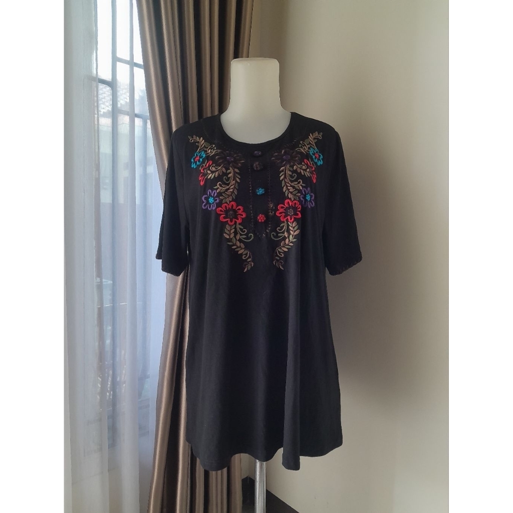 Blouse Bordir Jumbo, Bohemian Blouse Jumbo, Blouse Jumbo
