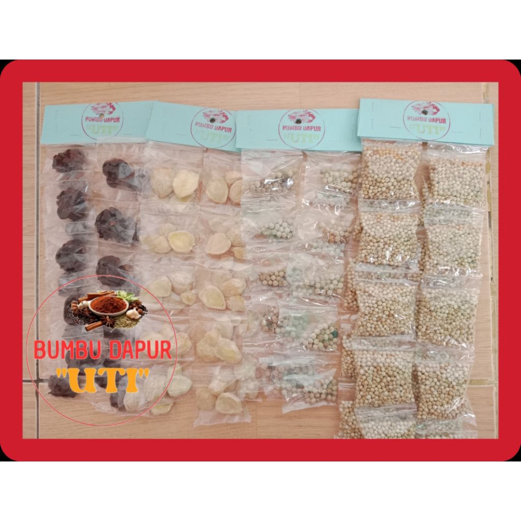 

( 500 ) bumbu rentengan/ rempah rentengan murah 1renteng isi 20 pcs