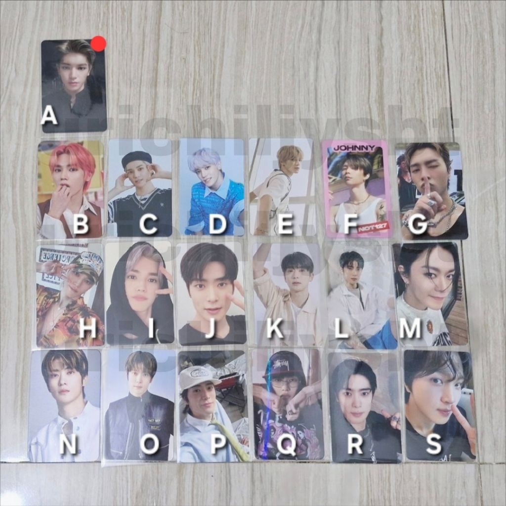 PC NCT 127 Jaehyun Lucky Card 6th Anniv || Natrep || SG24 || J POB Ktown || Walk POB Hottracks || Wa