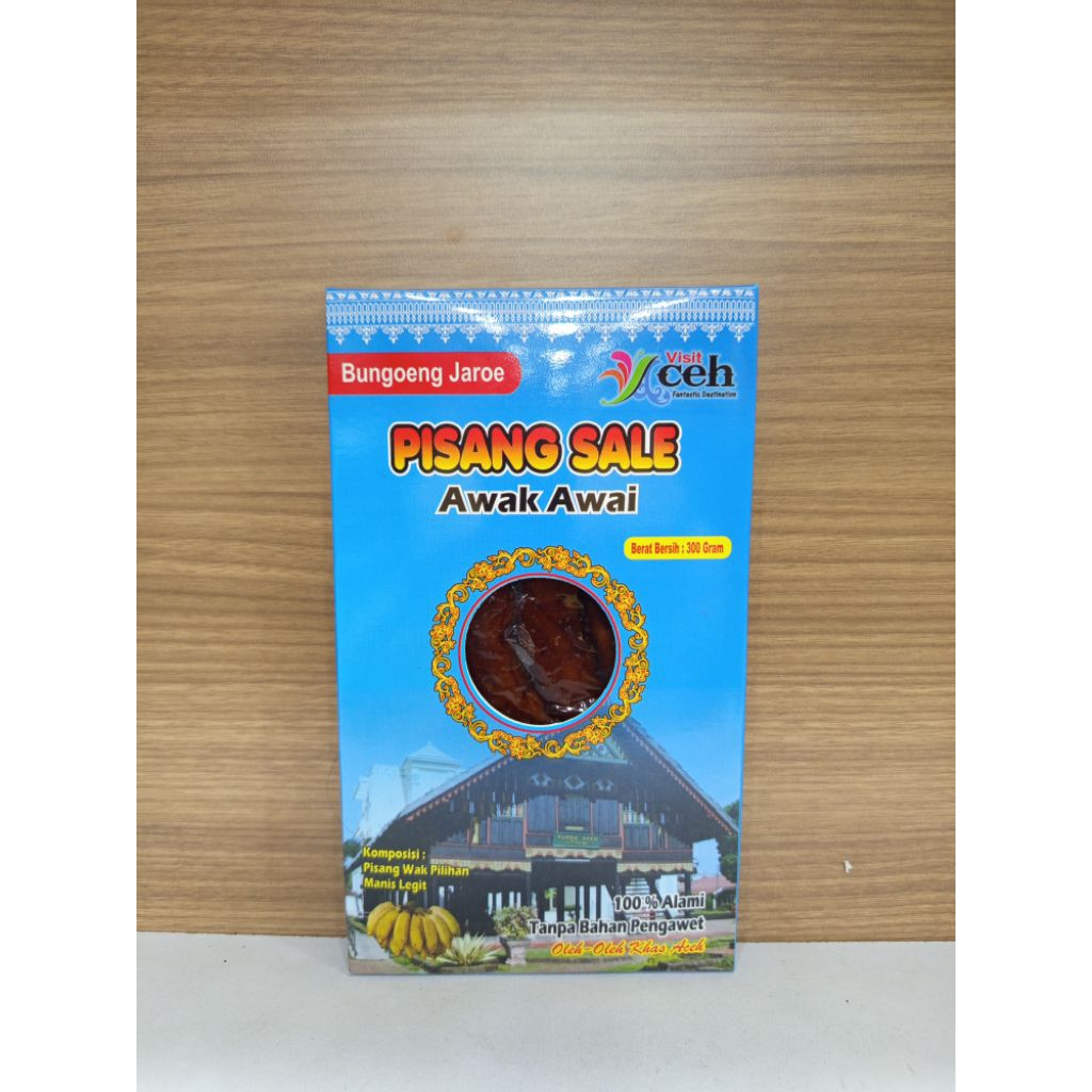 

pisang sale basah kotak khas aceh