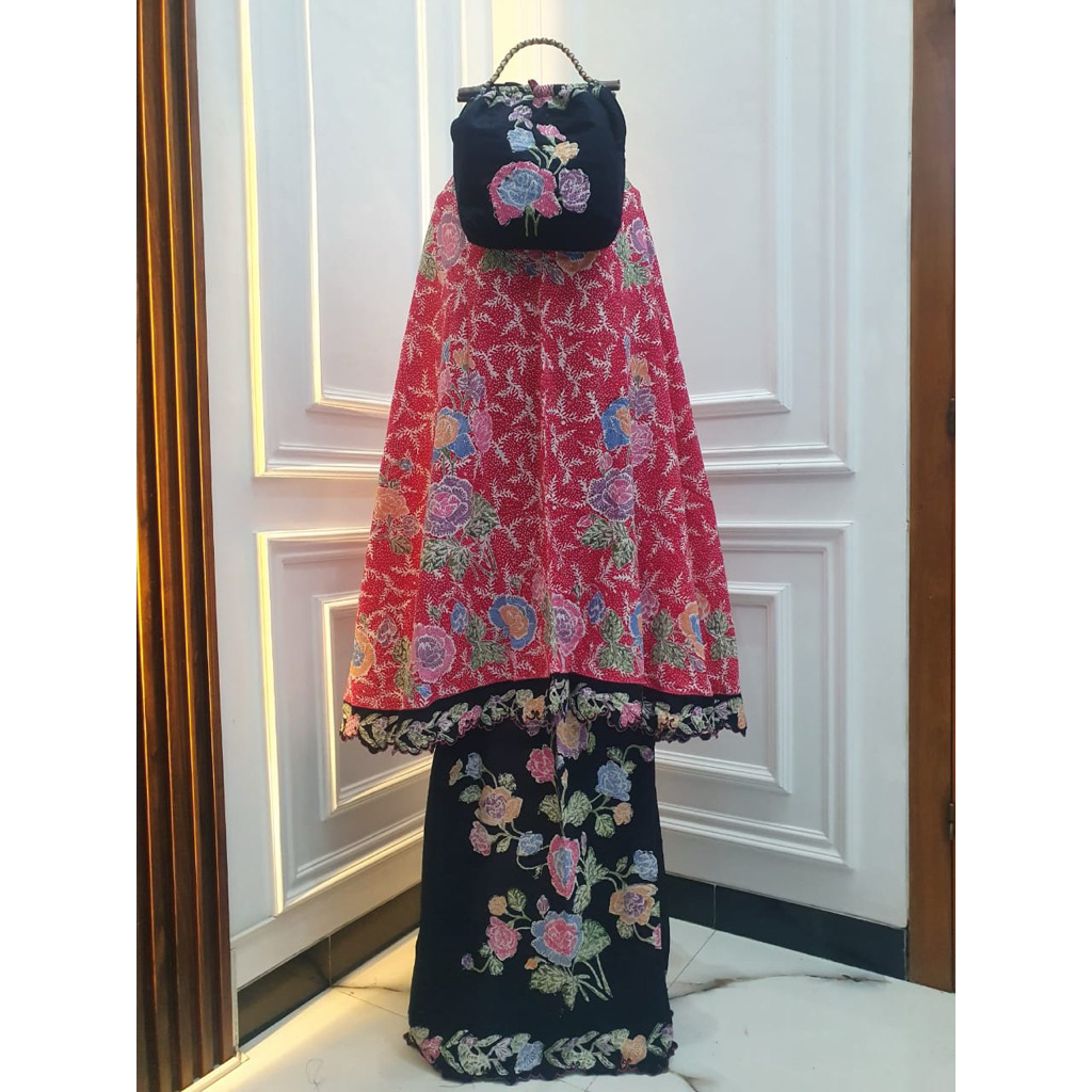 Mukena Batik Encim mukena batik mukena katun adem mukena travelling mukena umroh