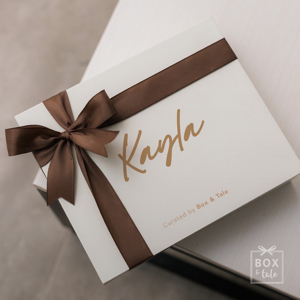 

Personalized Gift Box with Custom Name (MINI) by Box & Tale