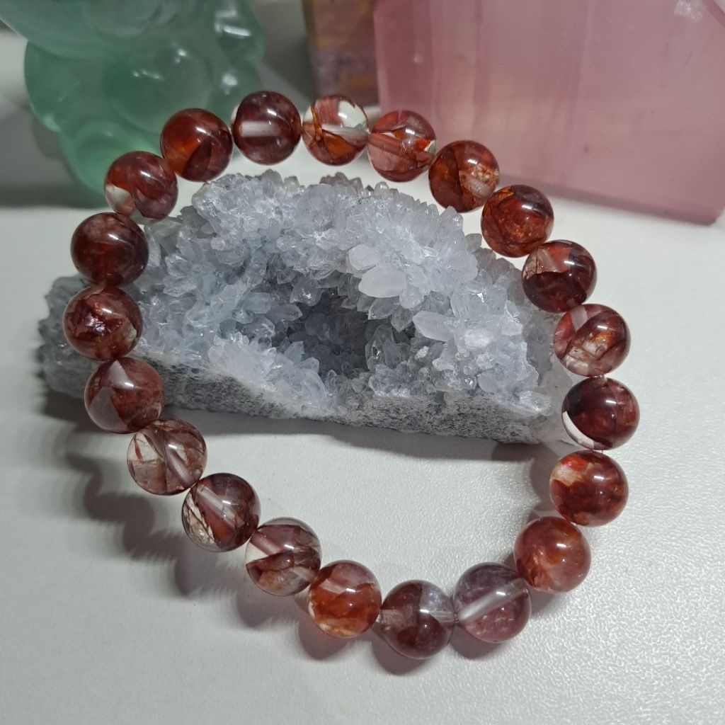 Crystal bracelet Fire Quartz | Natural Stone