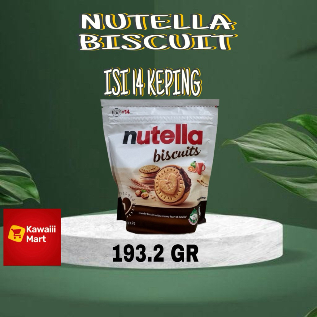 

Nutella Biscuits | 193g Isi 14 Keping ORIGINAL