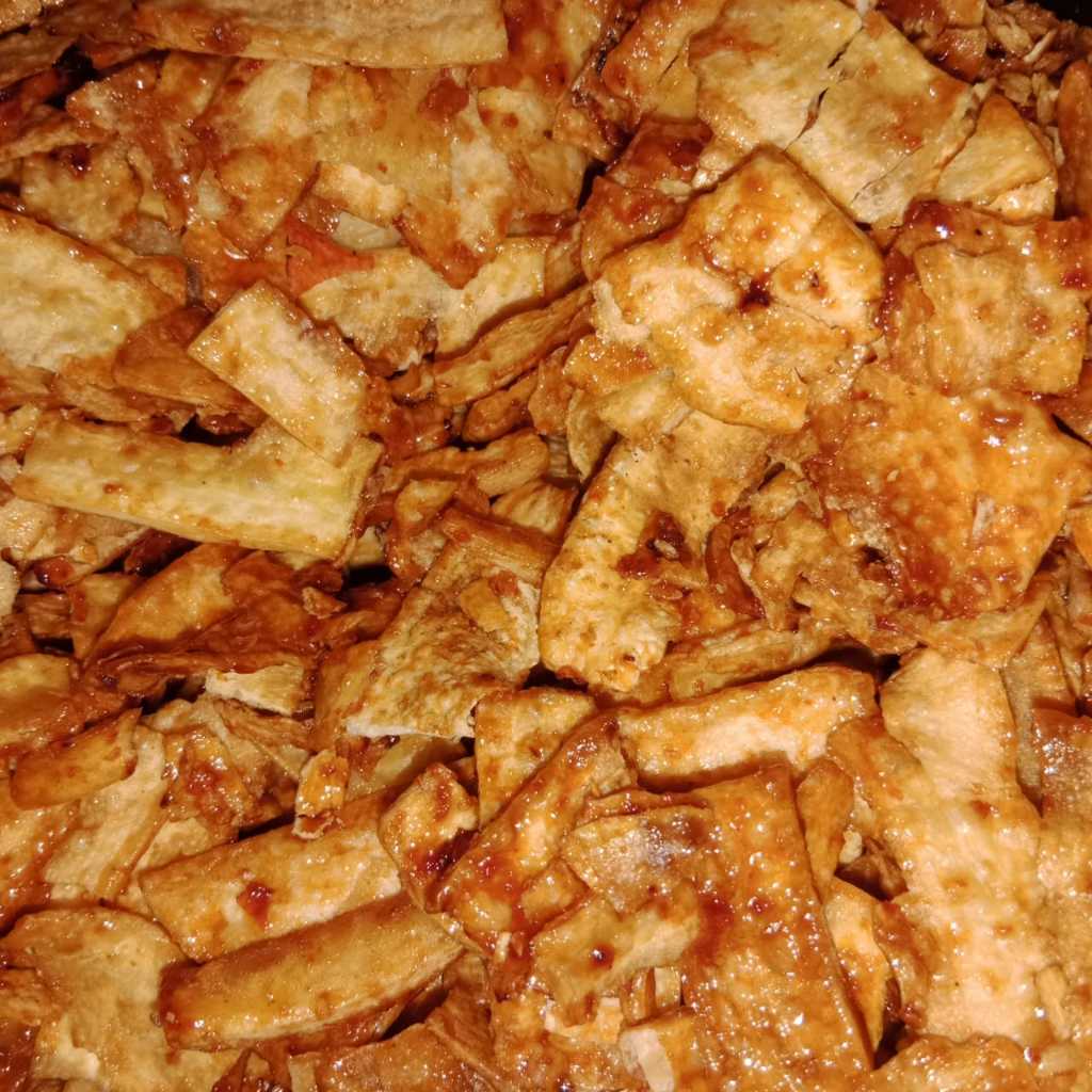 

Keripik Manggleng Pedas Manis 1 kg