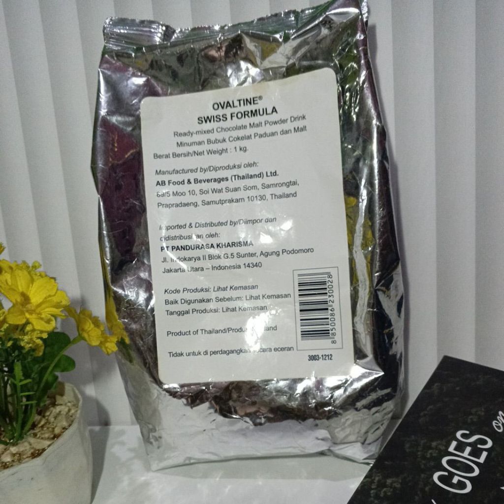 

Ovaltine Swiss 1kg Made in Thailand original produk