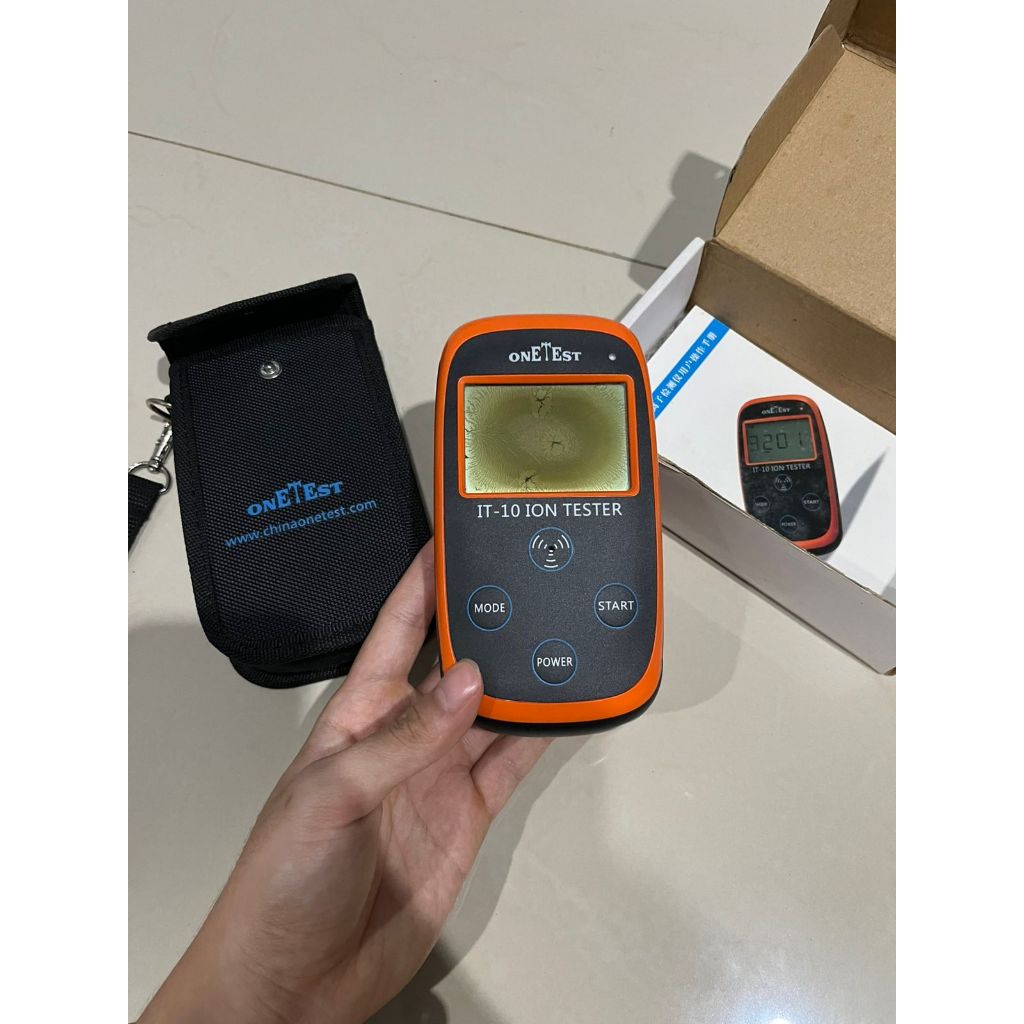 IT-10 Solid ION Tester ION Meter For Solid Tourmaline Negative Ion Powder ONE TEST