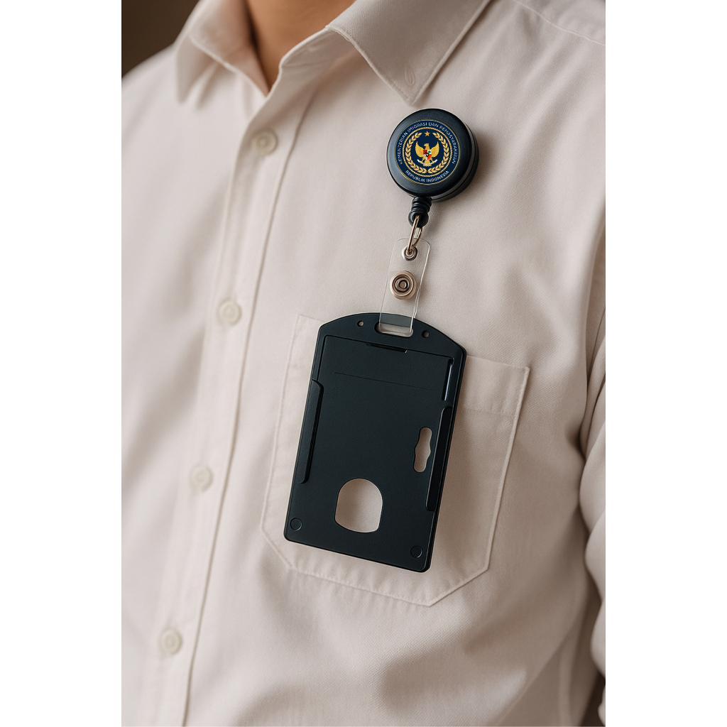 

SET LENGKAP YOYO HOLDER Id Card Logo Kemenimipas