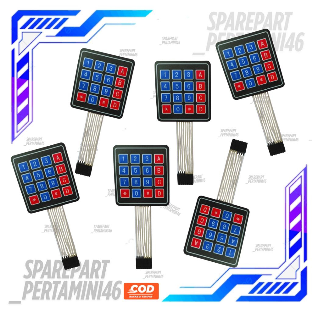 Keypad Pom Mini Digital Pertamini Terlaris