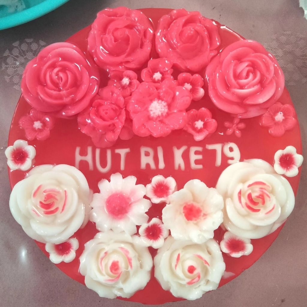 

puding merah putih//puding kemerdekaan