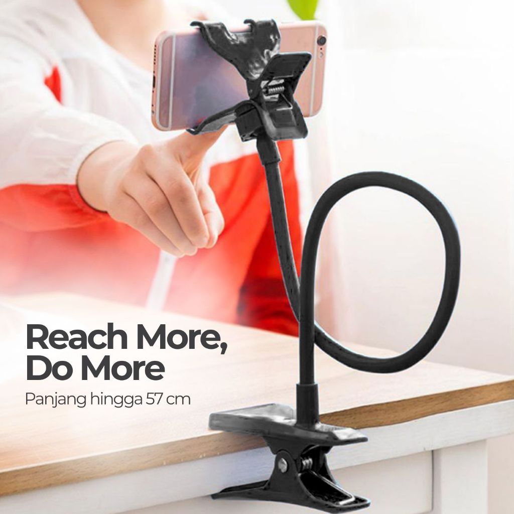 CUCI GUDANG STAND HOLDER HP PENYANGGA PENJEPIT SMARTPHONE TABLET MONOPOD