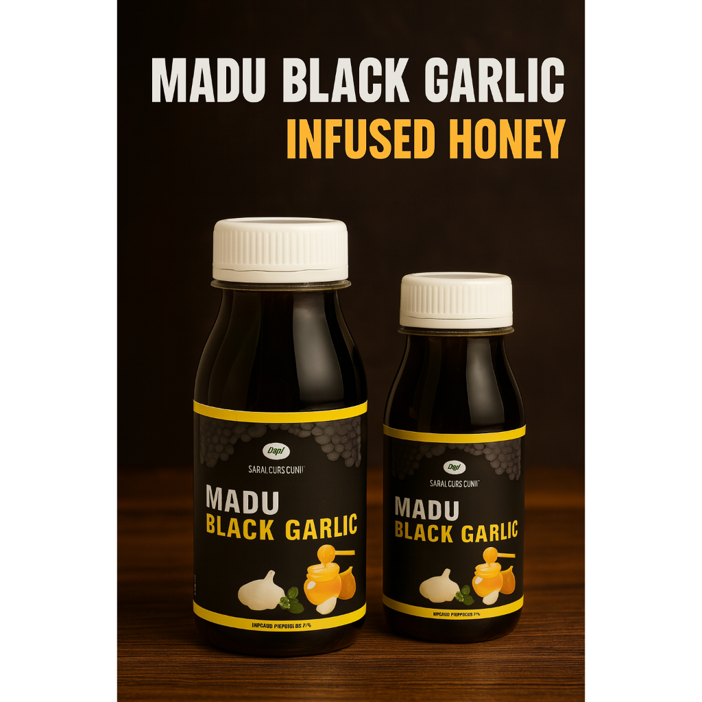 

Madu Black Garlic Kating Honey Black Garlic Herbal Premium Madu Infused Honey