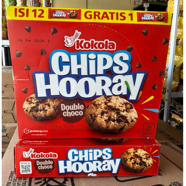 

Kokola chips Horray ECER per box