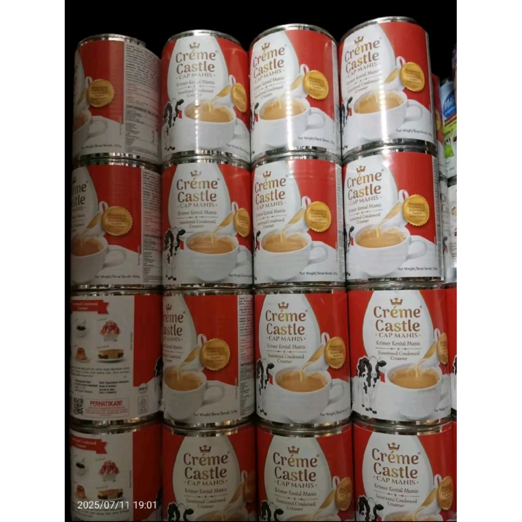 

susu creme castle 500gr
